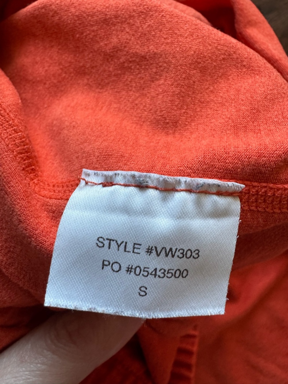 Vuori Performance Jogger Cropped Orange Lounge Sweatpants EUC - Picture 4 of 7